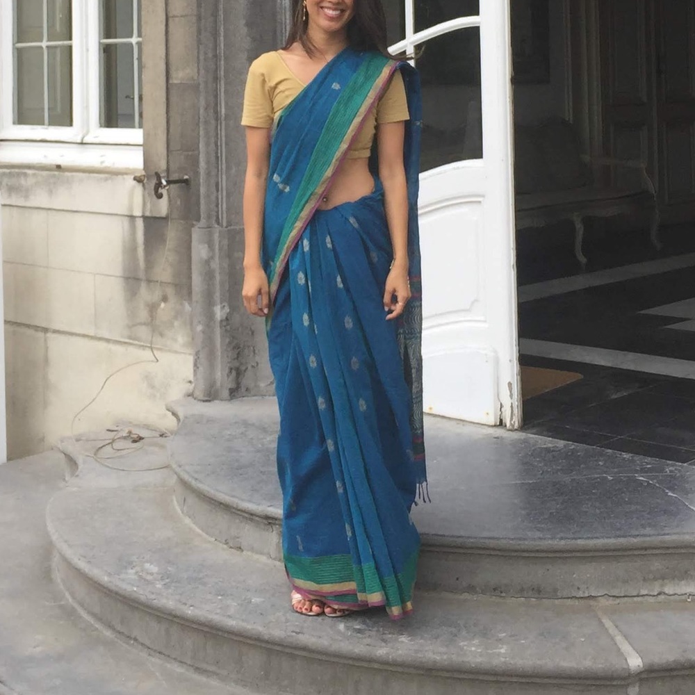 Indian Sari Set, petticoat and undershirt